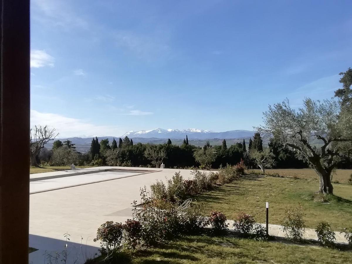 Il Roccolo Di Valcerasa Apartment Treia Bagian luar foto