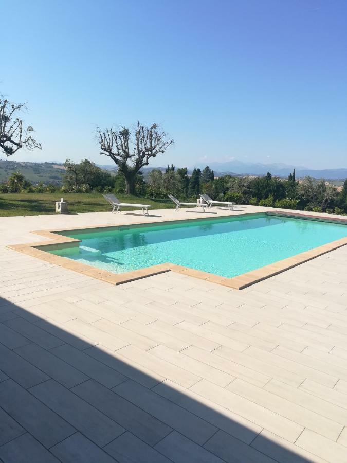 Il Roccolo Di Valcerasa Apartment Treia Bagian luar foto